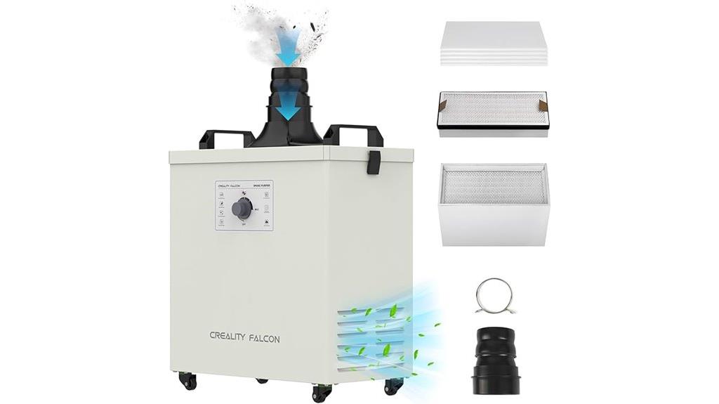 laser engraver smoke purifier