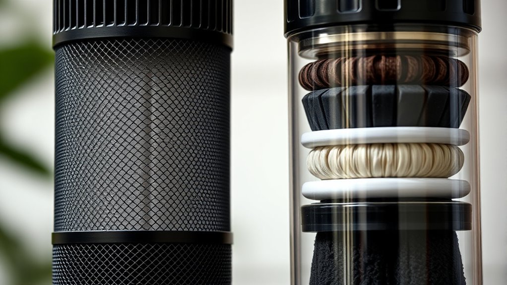 layered filtration enhances purity