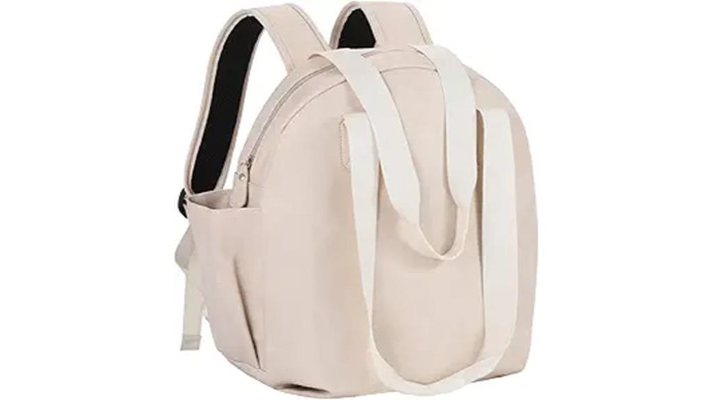leather baby diaper backpack