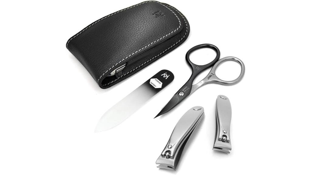 leather case manicure tools