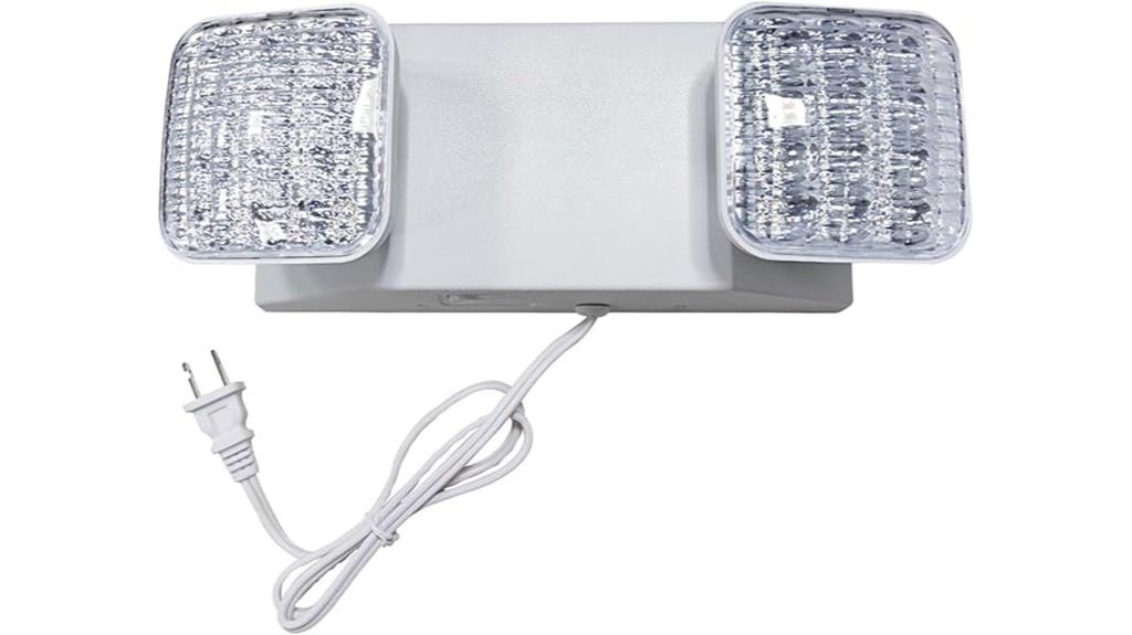 led emergency lights with backup
