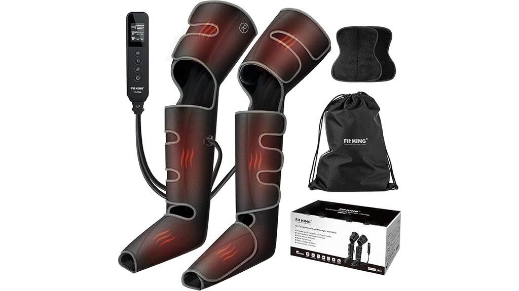 leg massage with heat