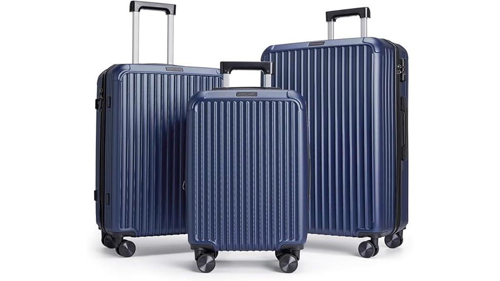 lightweight hardside luggage set