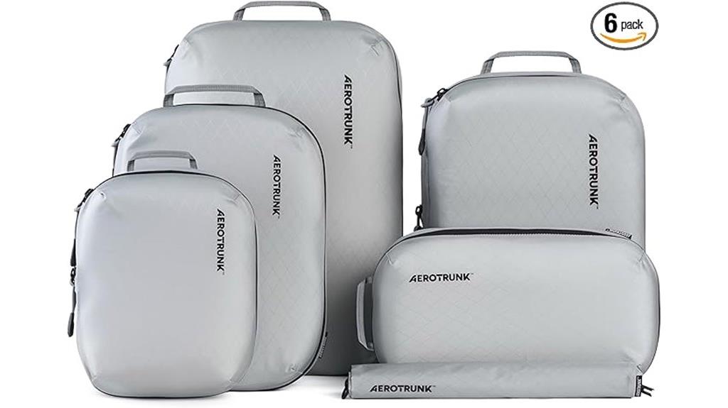 lightweight travel organization set