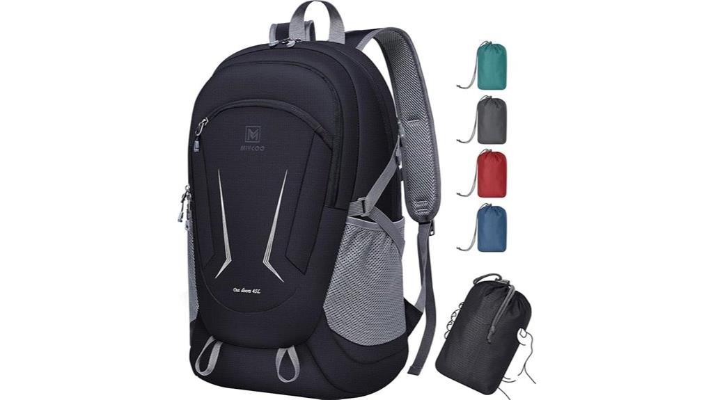 lightweight travel packable backpack