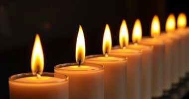 long lasting emergency candles