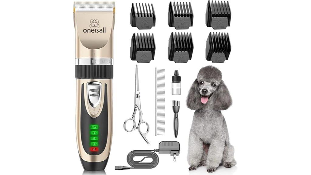 low noise dog clippers