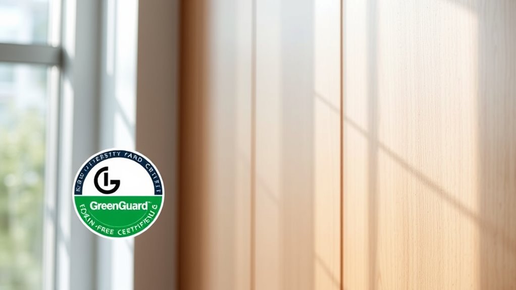 low voc emission certification