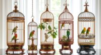 luxurious bird cage selections