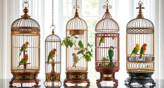luxurious bird cage selections