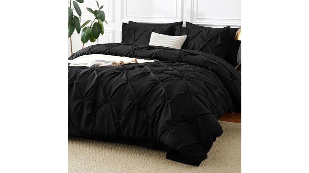 luxurious seven piece bedding