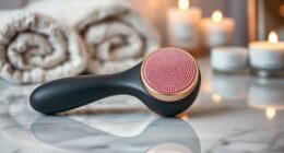luxury at home facial cleansing