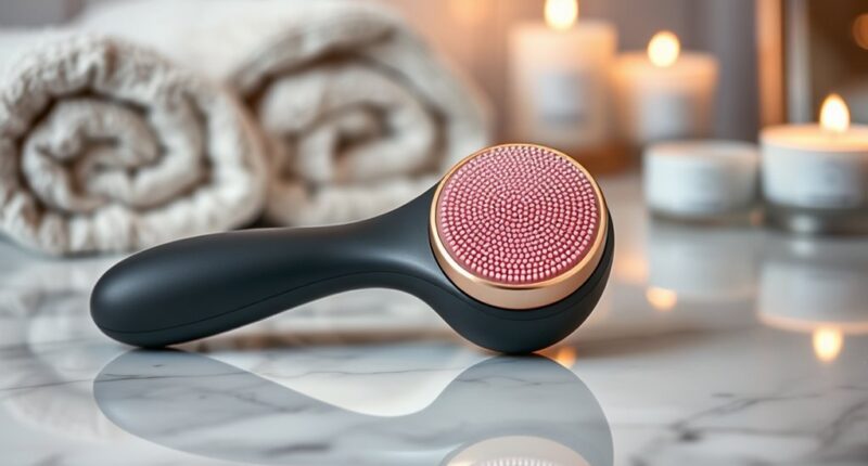 luxury at home facial cleansing