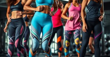 luxury athletic wear selection