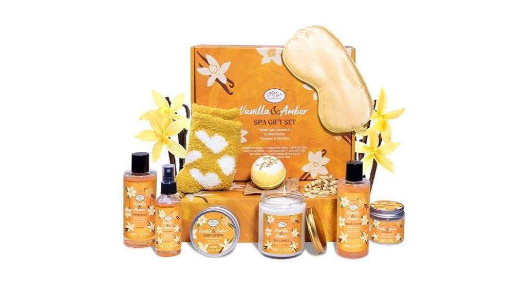 luxury bath gift set