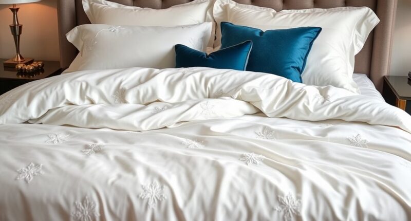 luxury bedding for better sleep