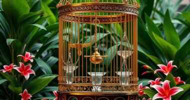luxury bird cage selection