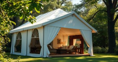 luxury camping tent options