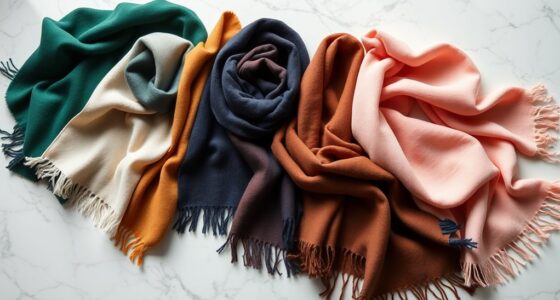 luxury cashmere scarf collection