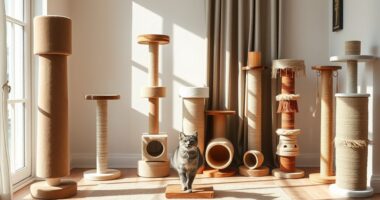 luxury cat scratching posts