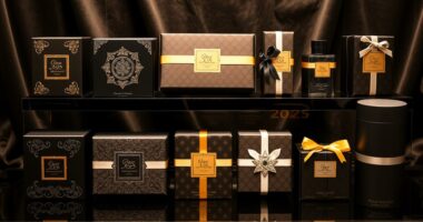 luxury designer fragrance gift boxes