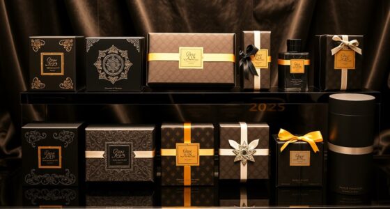 luxury designer fragrance gift boxes