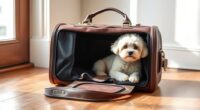 luxury dog travel carriers