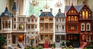 luxury dollhouses with accessories