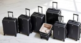 luxury durable travel luggage