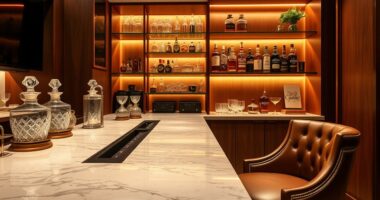 luxury home bar ideas