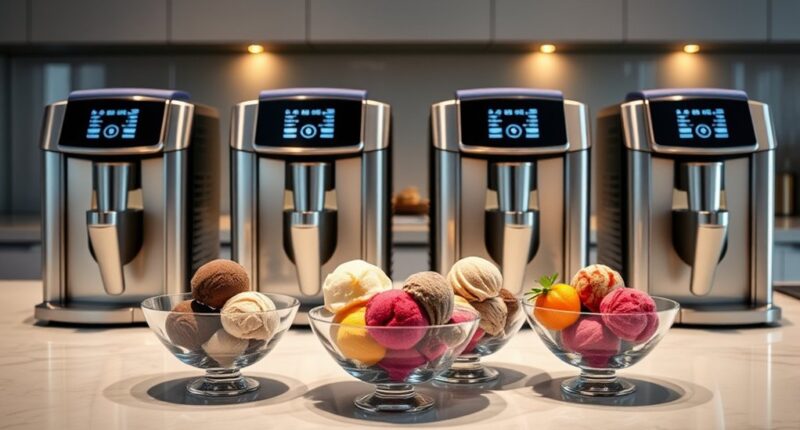 luxury home ice cream makers