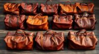 luxury leather travel bags