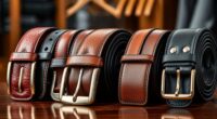 luxury men s leather belts