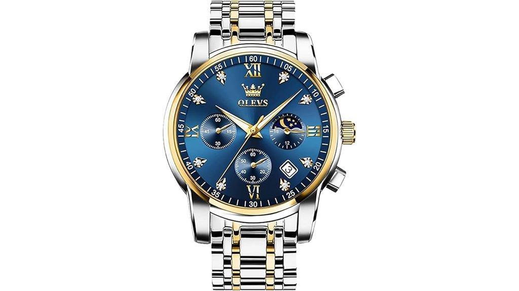 luxury men s luminous chronograph