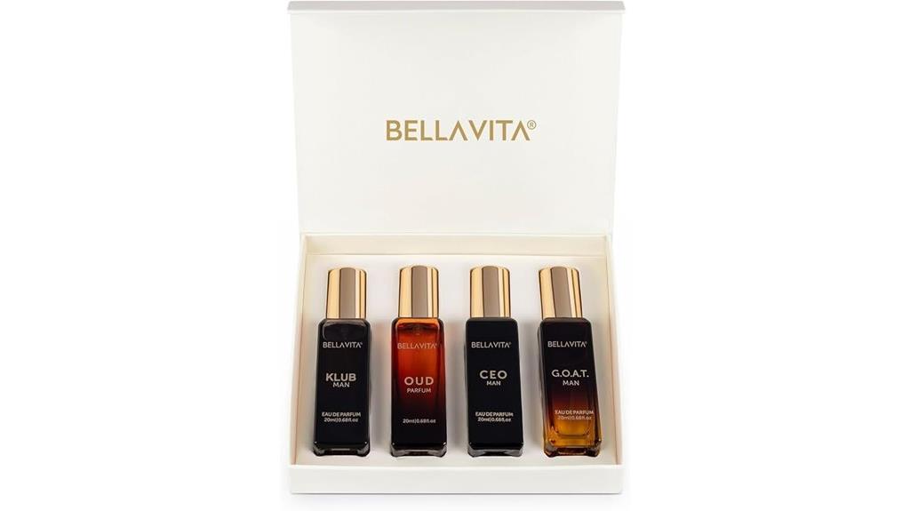 luxury men s perfume set