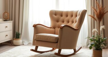 luxury nursery rocking chairs
