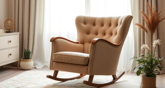 luxury nursery rocking chairs