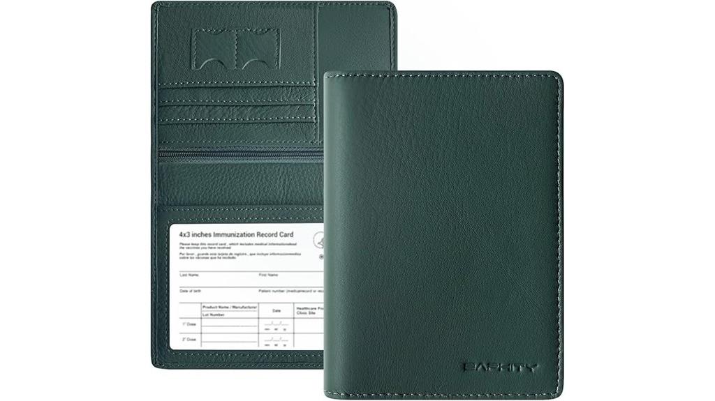 luxury rfid passport holder