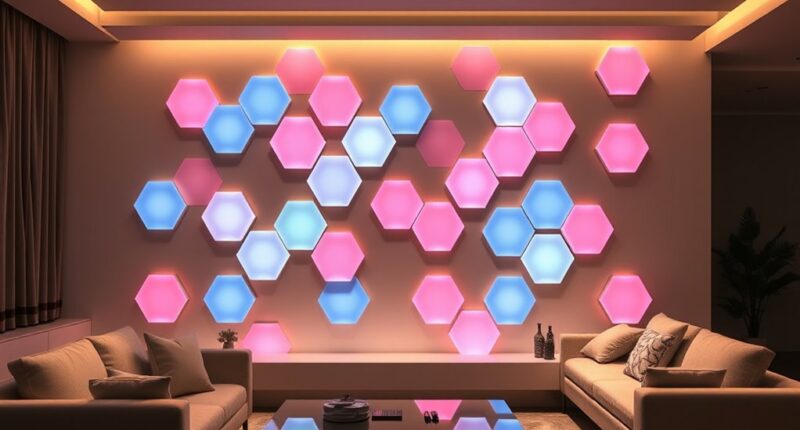 luxury smart light panels