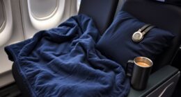 luxury travel blanket selection