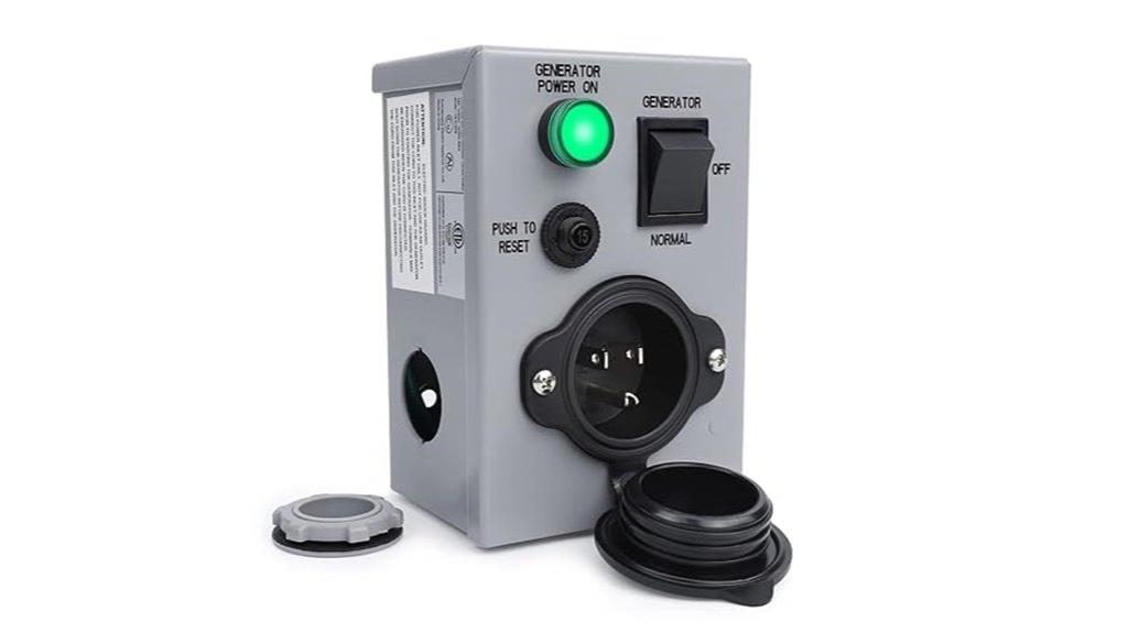 manual generator transfer switch