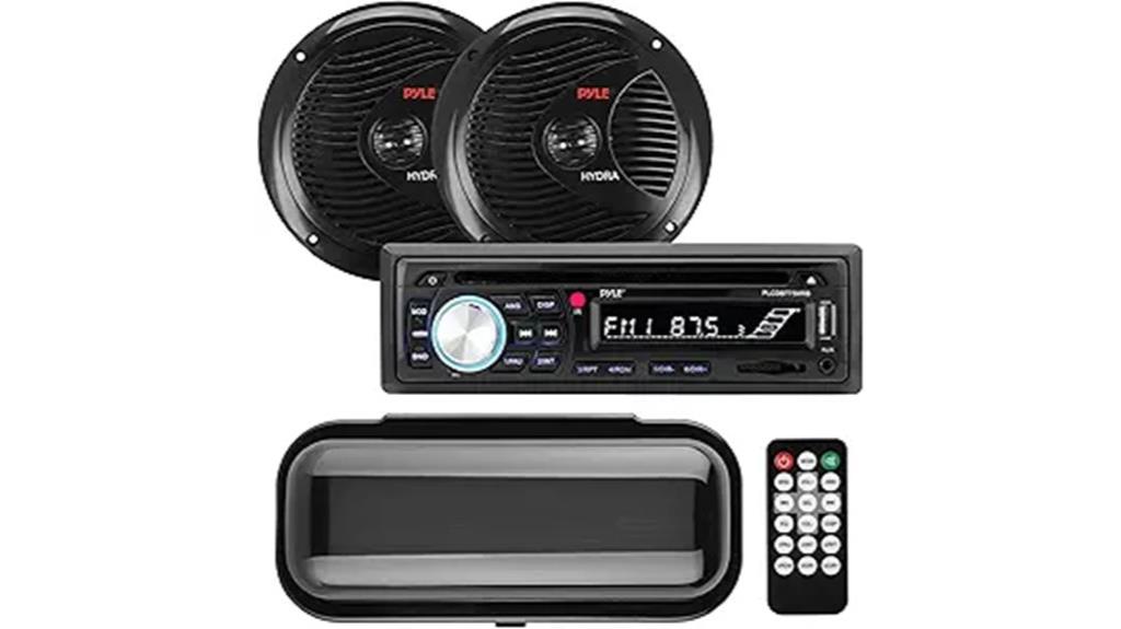 marine stereo speaker kit