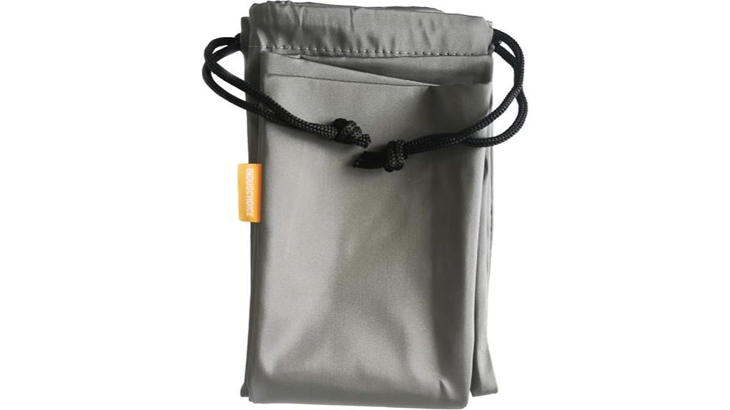 mask storage drawstring bag