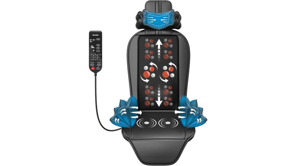 massage cushion with heat