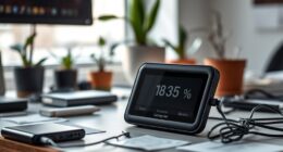 maximize portable monitor battery