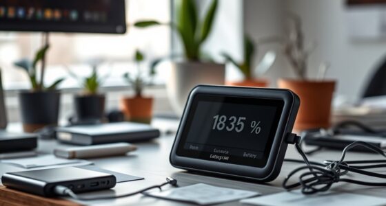 maximize portable monitor battery