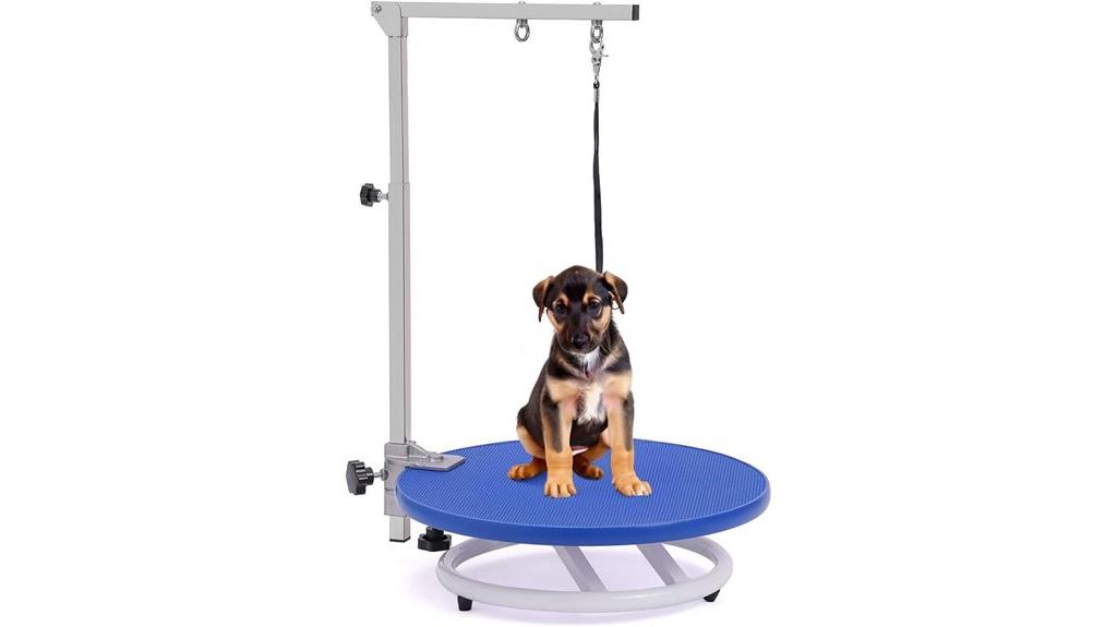 medium small dog grooming table