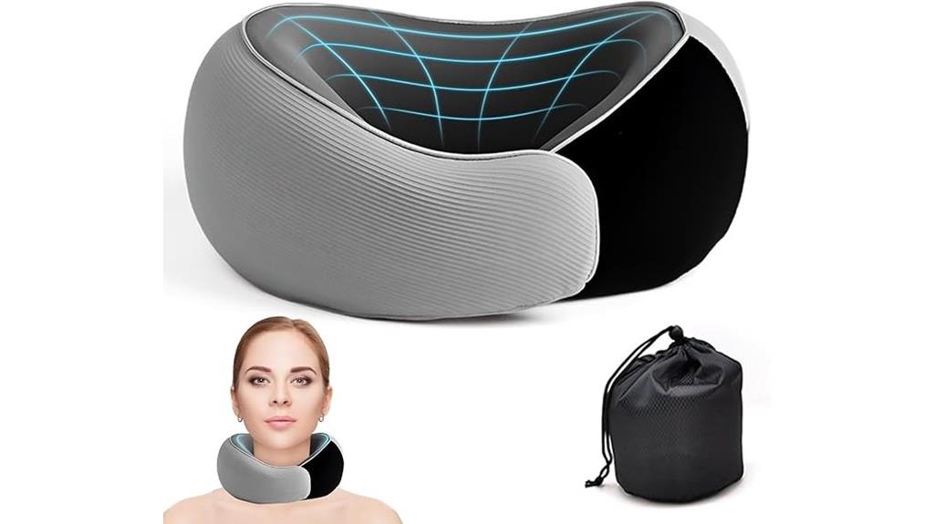 memory foam travel pillow
