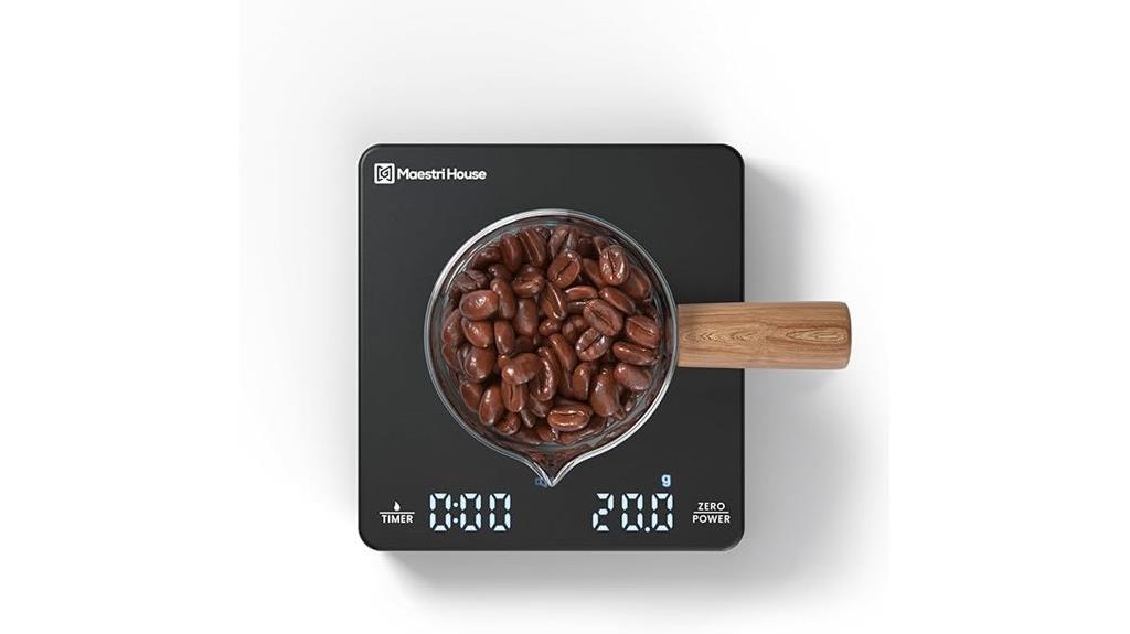 mini coffee scale timer
