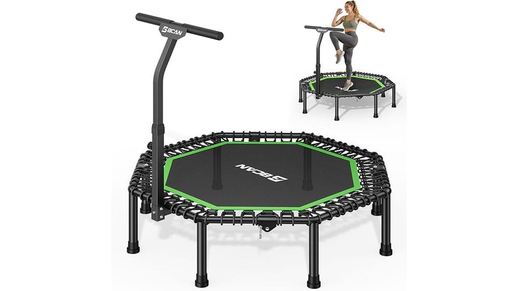 mini octagonal fitness trampoline